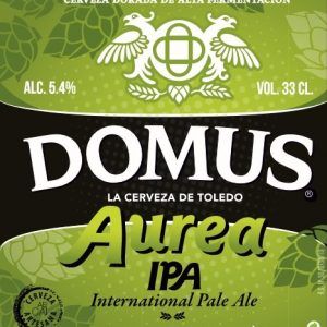 Cerveza artesana de toledo Dommus Aurea