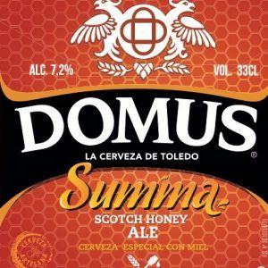 Cerveza artesana de toledo Dommus Summa