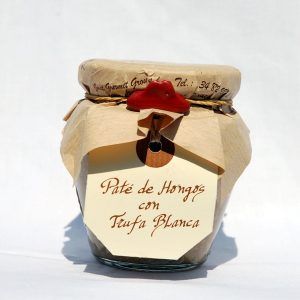 Paté de hongos con trufa blanca