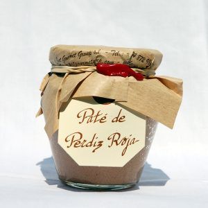 Paté de perdiz roja