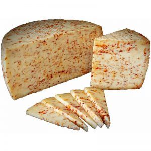 Cuña de queso con chili
