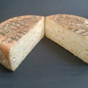 Cuña queso con Boletus
